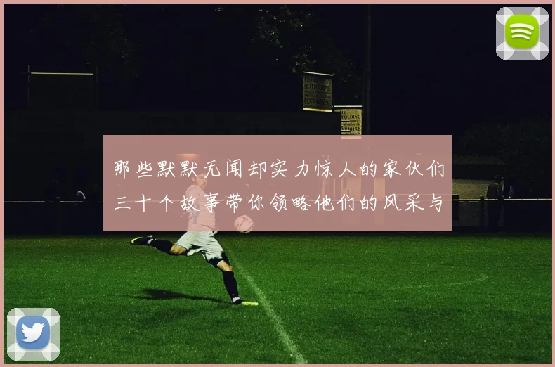 那些默默无闻却实力惊人的家伙们三十个故事带你领略他们的风采与传奇
